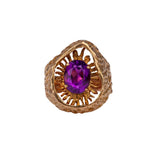 Deakin and Francis Amethyst 1970's Ring-Charlotte Sayers Antique Jewellery