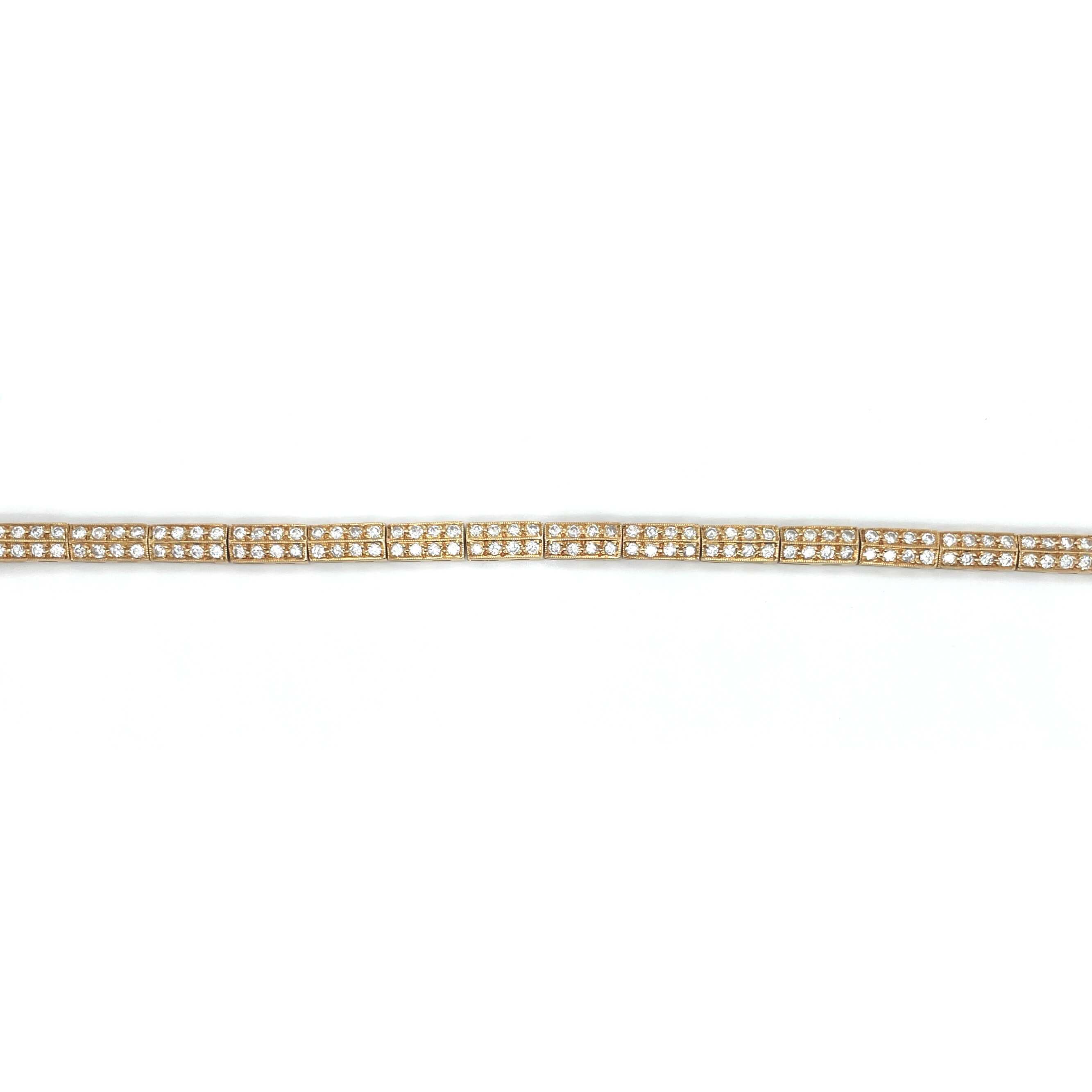 Diamond Bracelet-Charlotte Sayers Antique Jewellery