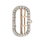 Diamond Buckle Brooch-Charlotte Sayers Antique Jewellery