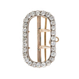 Diamond Buckle Brooch-Charlotte Sayers Antique Jewellery