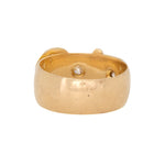 Diamond Buckle Ring-Charlotte Sayers Antique Jewellery