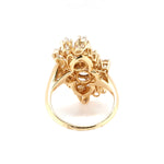 Diamond Cocktail Ring-Charlotte Sayers Antique Jewellery