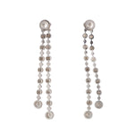 Diamond Drop Earrings-Charlotte Sayers Antique Jewellery