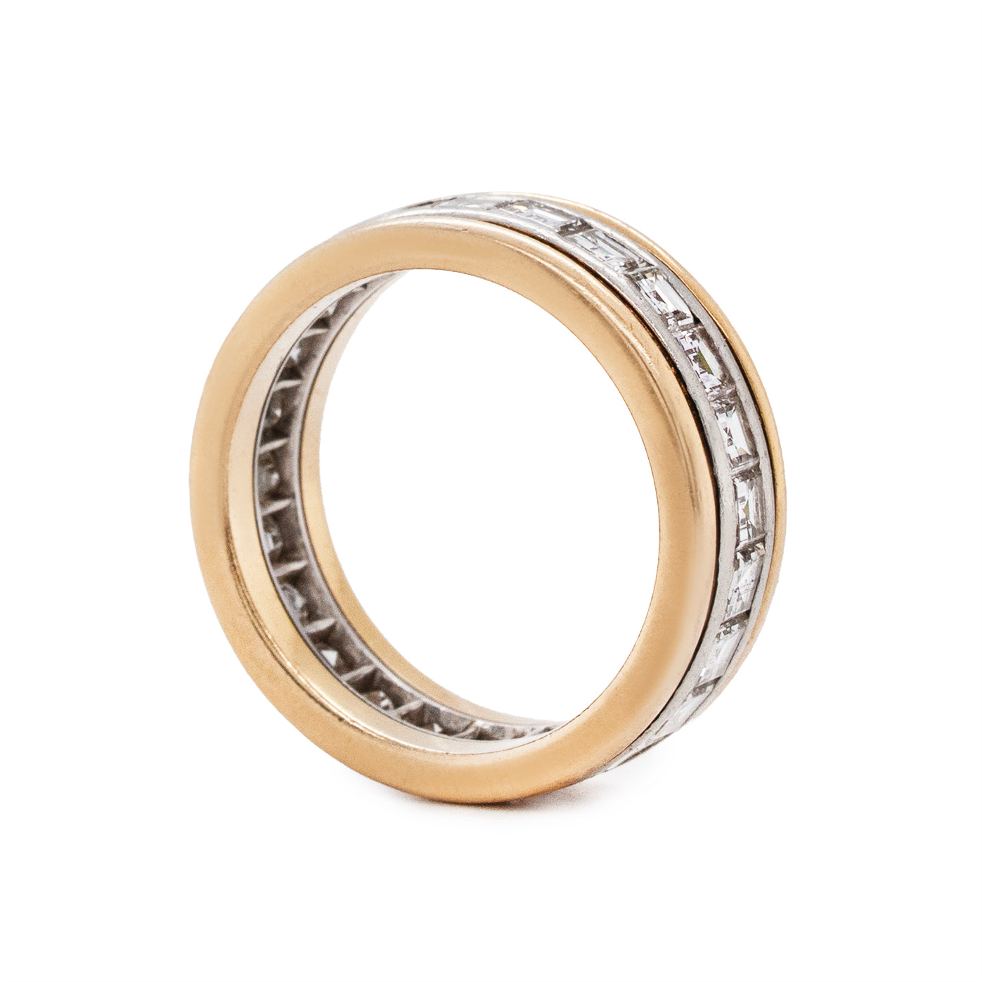 Diamond Eternity Band Ring-Charlotte Sayers Antique Jewellery