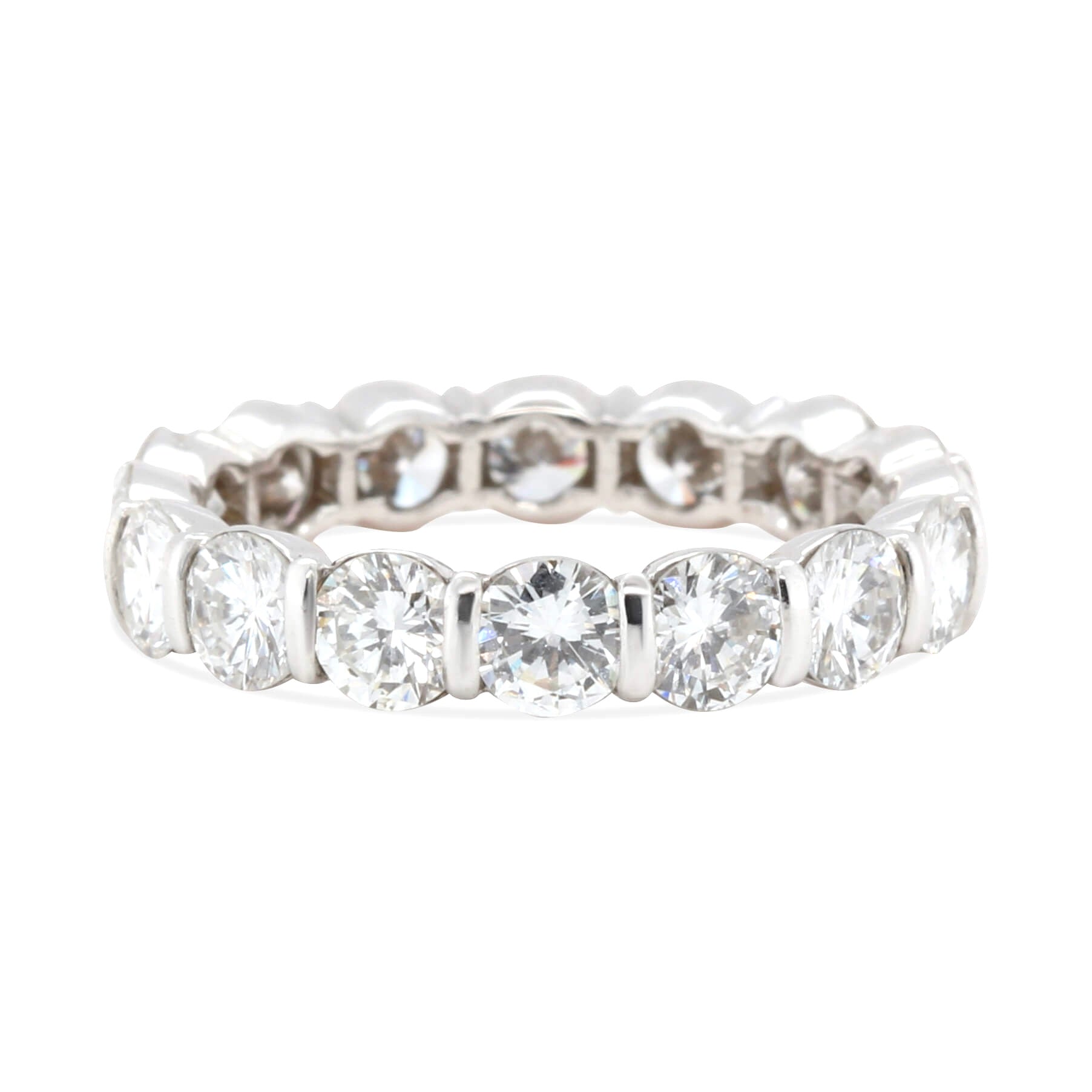 Diamond Eternity Ring-Charlotte Sayers Antique Jewellery