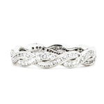 Diamond Eternity Ring-Charlotte Sayers Antique Jewellery