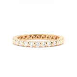 Diamond Eternity Ring-Charlotte Sayers Antique Jewellery