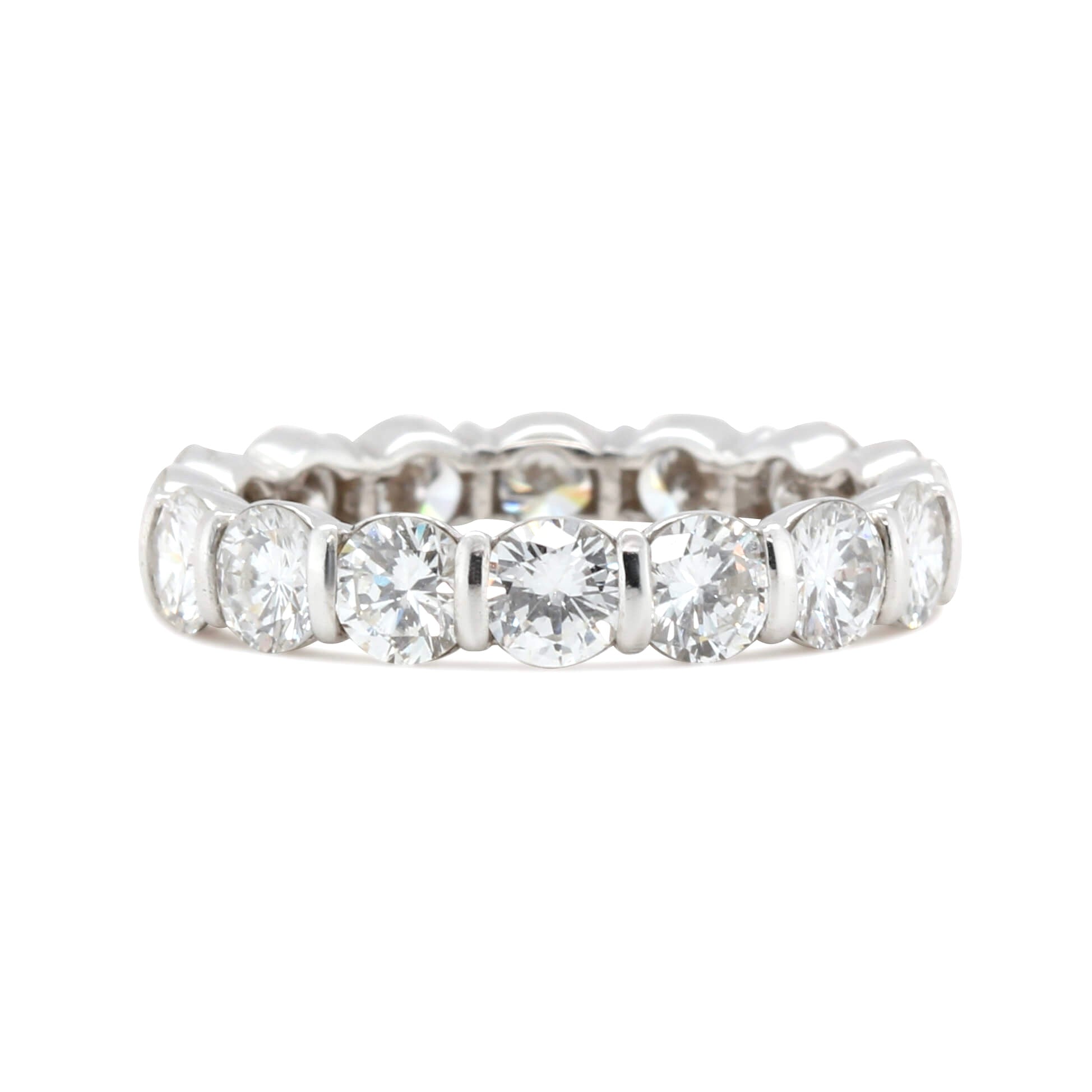 Diamond Eternity Ring-Charlotte Sayers Antique Jewellery