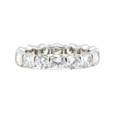 Diamond Eternity Ring-Charlotte Sayers Antique Jewellery