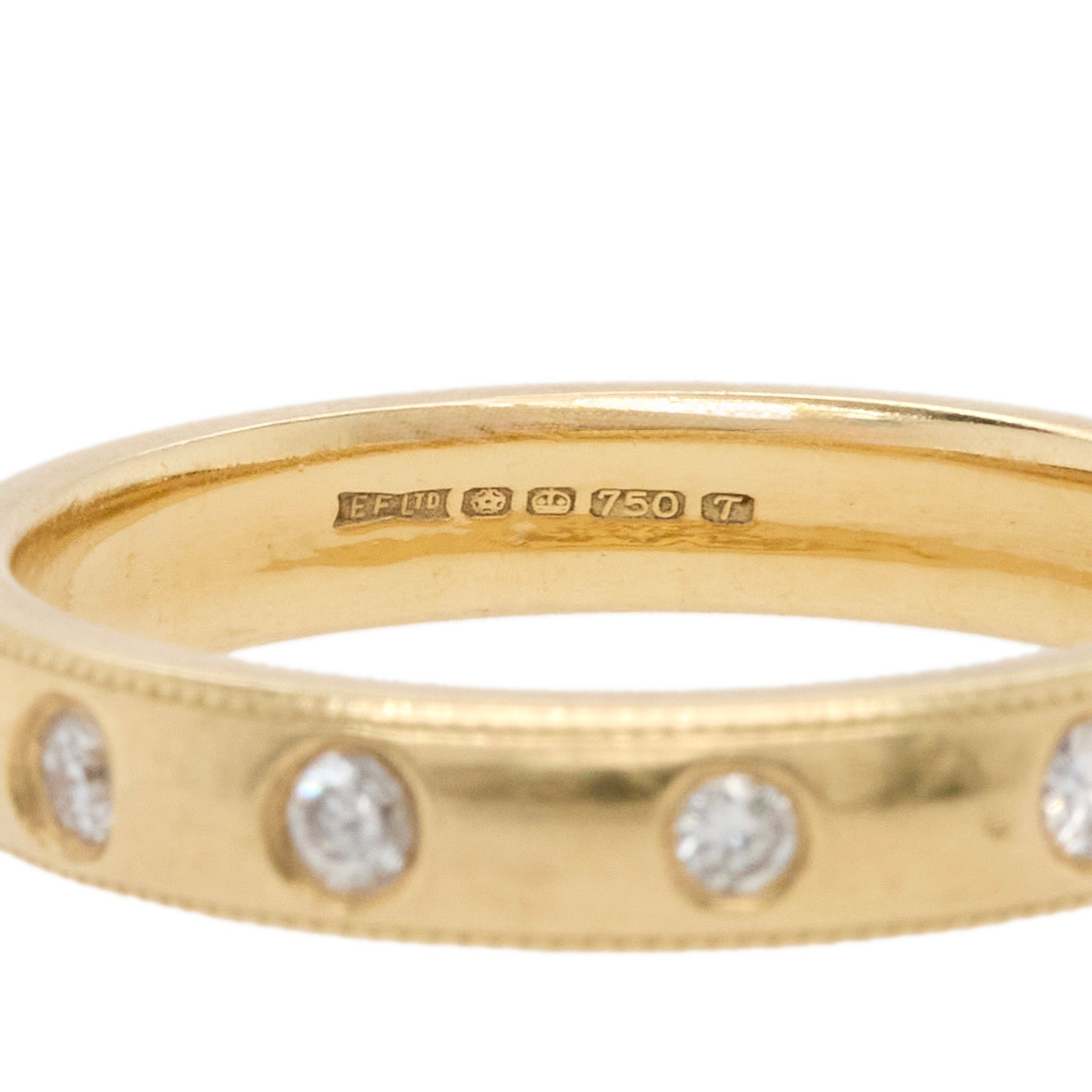 Diamond Eternity Ring-Charlotte Sayers Antique Jewellery