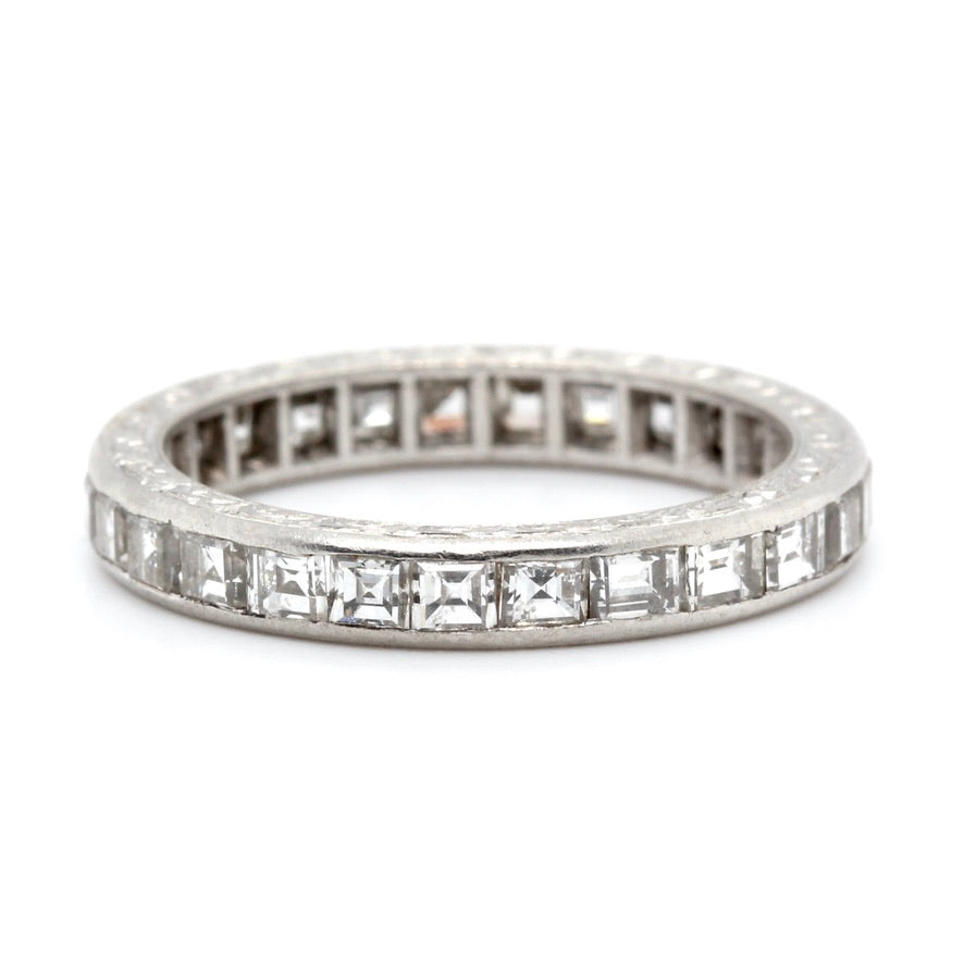 Diamond Eternity Ring-Charlotte Sayers Antique Jewellery