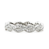 Diamond Eternity Ring-Charlotte Sayers Antique Jewellery