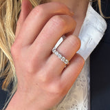 Diamond Five Stone Ring-Charlotte Sayers Antique Jewellery
