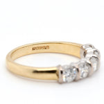 Diamond Five Stone Ring-Charlotte Sayers Antique Jewellery