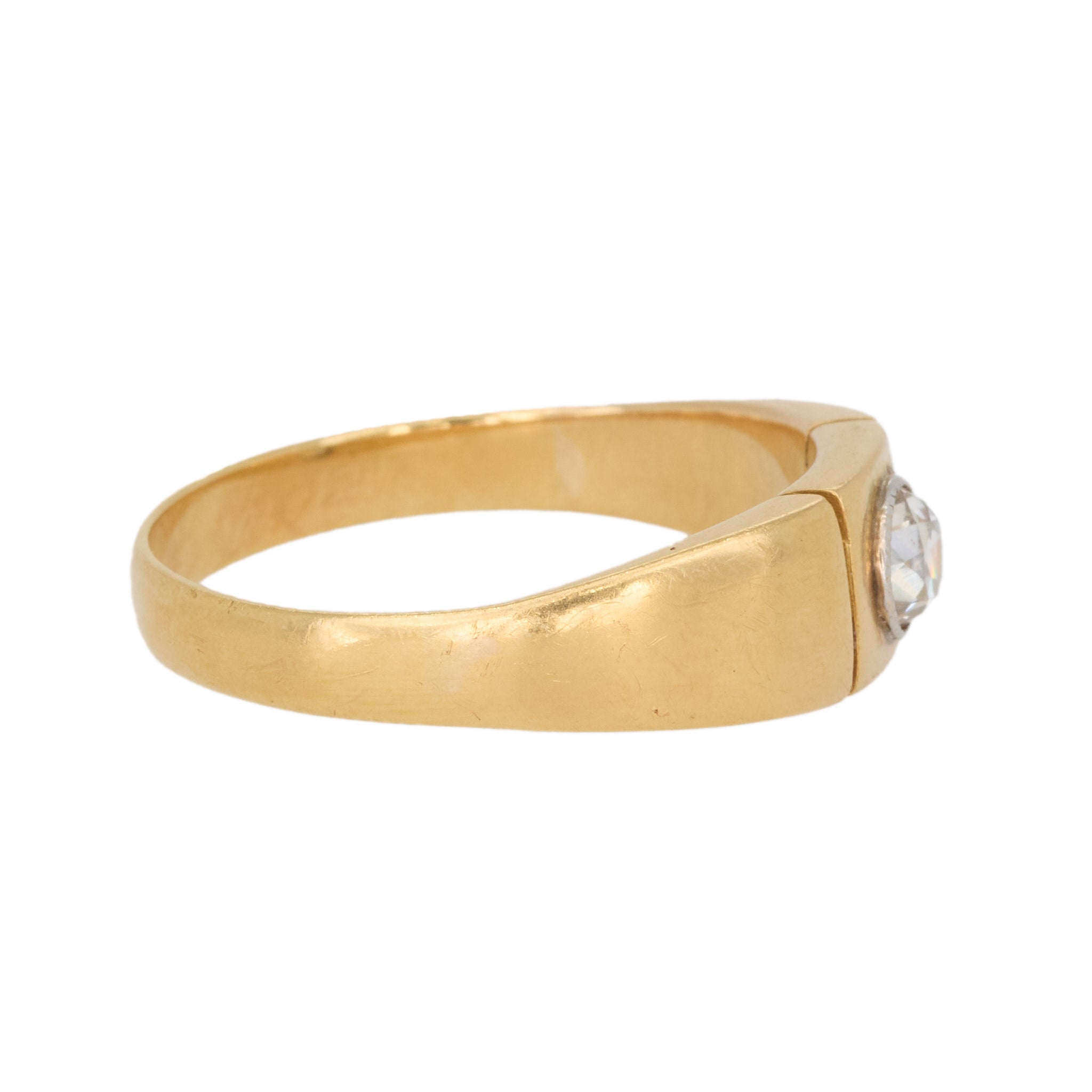 Diamond Gypsy Ring-Charlotte Sayers Antique Jewellery
