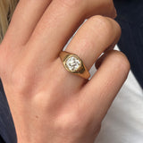 Diamond Gypsy Ring-Charlotte Sayers Antique Jewellery