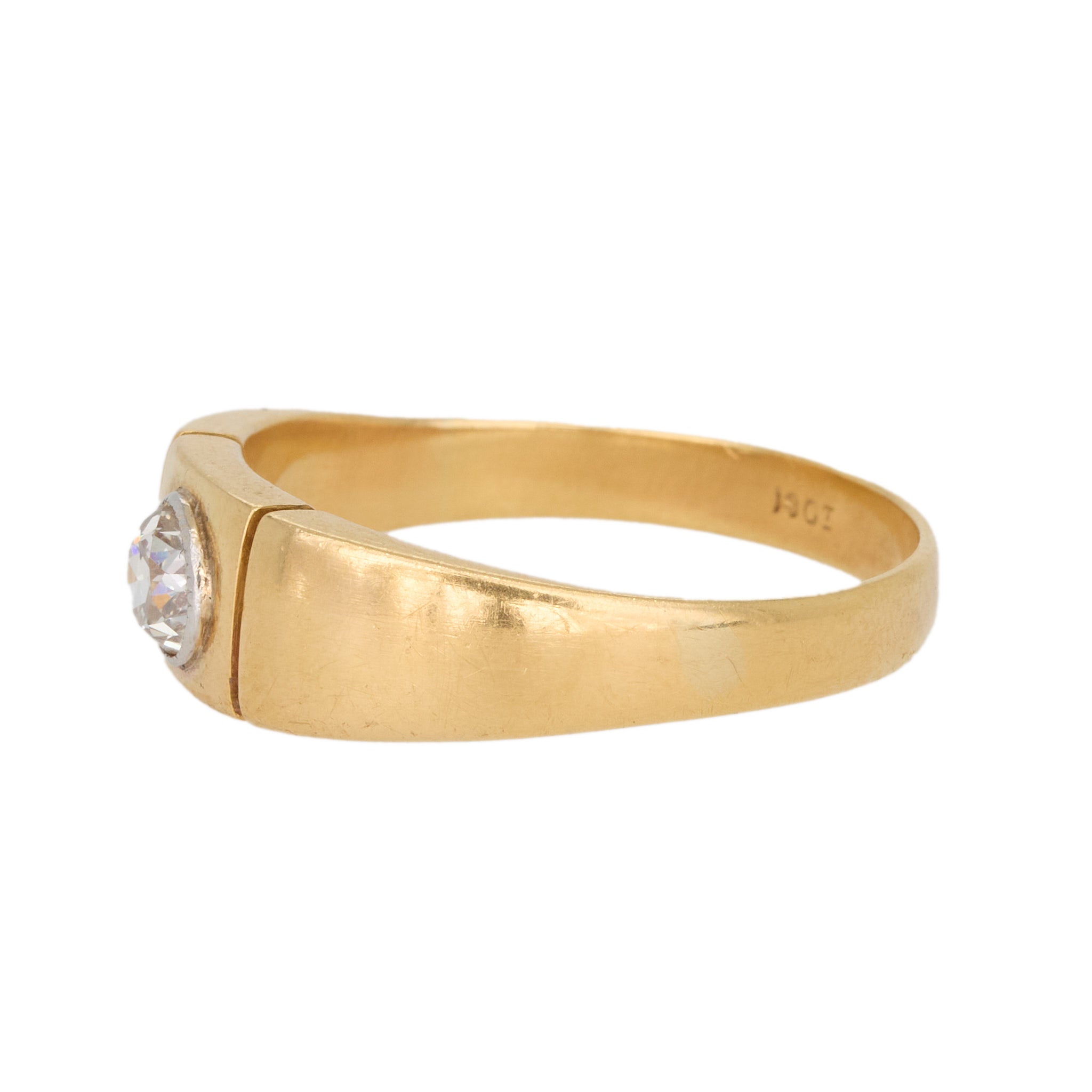 Diamond Gypsy Ring-Charlotte Sayers Antique Jewellery