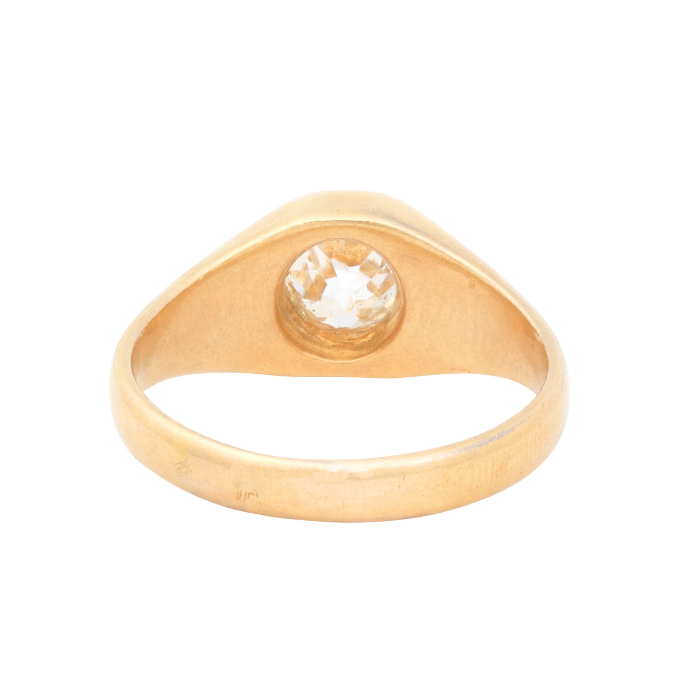 Diamond Gypsy Ring-Charlotte Sayers Antique Jewellery
