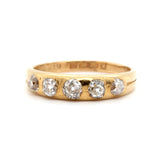 Diamond Gypsy Ring-Charlotte Sayers Antique Jewellery