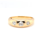 Diamond Gypsy Ring-Charlotte Sayers Antique Jewellery