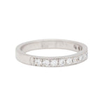 Diamond Half Eternity Ring-Charlotte Sayers Antique Jewellery