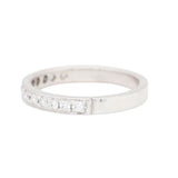 Diamond Half Eternity Ring-Charlotte Sayers Antique Jewellery