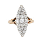 Diamond Marquise Ring-Charlotte Sayers Antique Jewellery