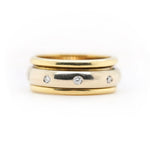 Diamond Spinner Ring-Charlotte Sayers Antique Jewellery