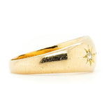 Diamond Star Gypsy Ring-Charlotte Sayers Antique Jewellery