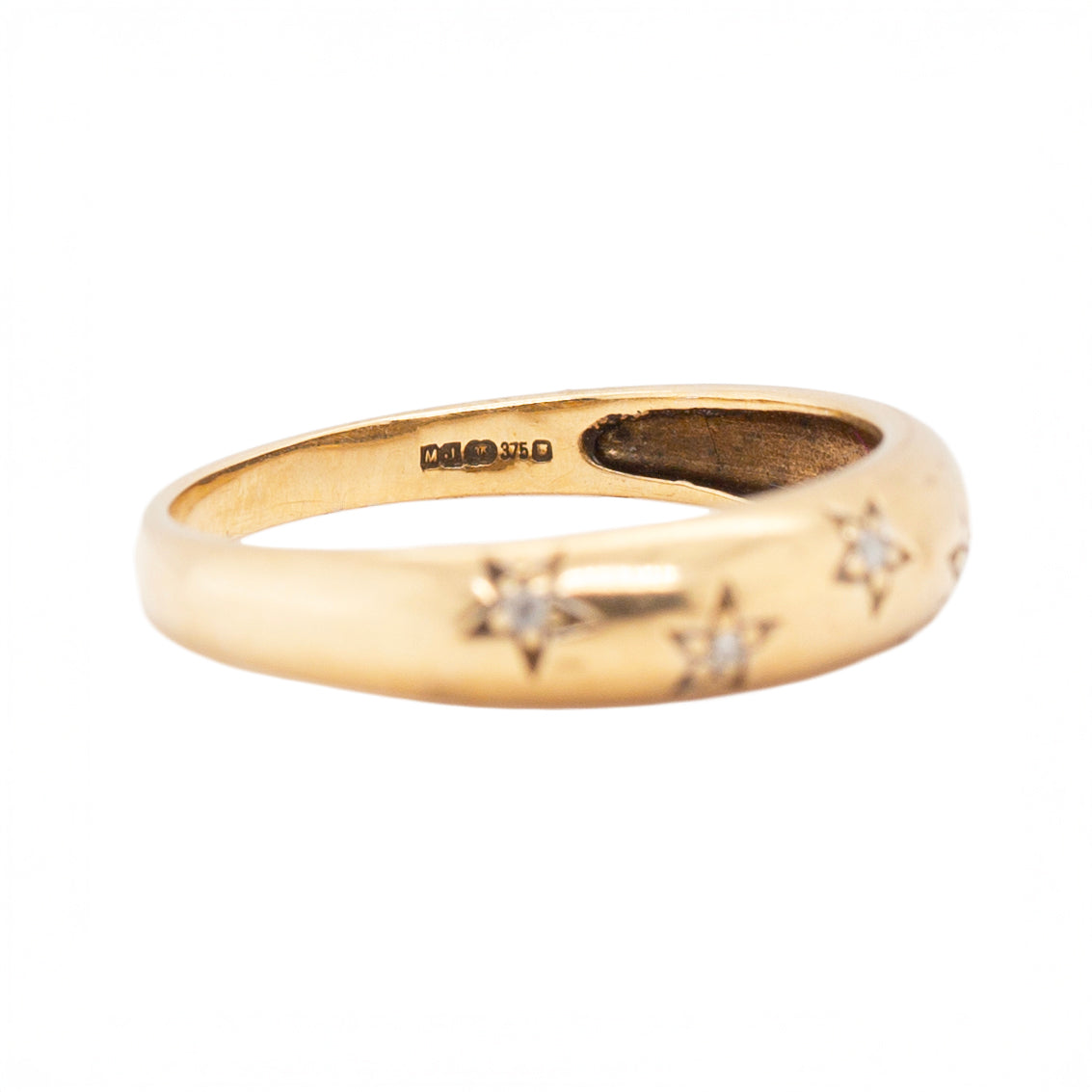 Diamond Star Ring-Charlotte Sayers Antique Jewellery