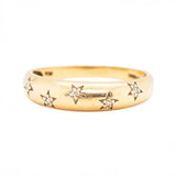 Diamond Star Ring-Charlotte Sayers Antique Jewellery
