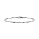 Diamond Tennis Bracelet-Charlotte Sayers Antique Jewellery