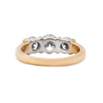 Diamond Three Stone Ring-Charlotte Sayers Antique Jewellery