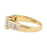 Diamond and Chunky Gold Ring-Charlotte Sayers Antique Jewellery