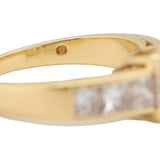 Diamond and Chunky Gold Ring-Charlotte Sayers Antique Jewellery