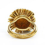 Diamond and Gold Cocktail Ring-Charlotte Sayers Antique Jewellery