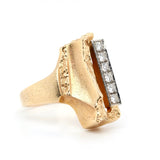 Diamond and Gold Lapponia Ring-Charlotte Sayers Antique Jewellery