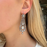 Georgian Paste Drop Earrings