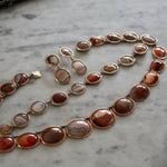 Early 19th Century Fine Gold Agate Suite-Charlotte Sayers Antique Jewellery