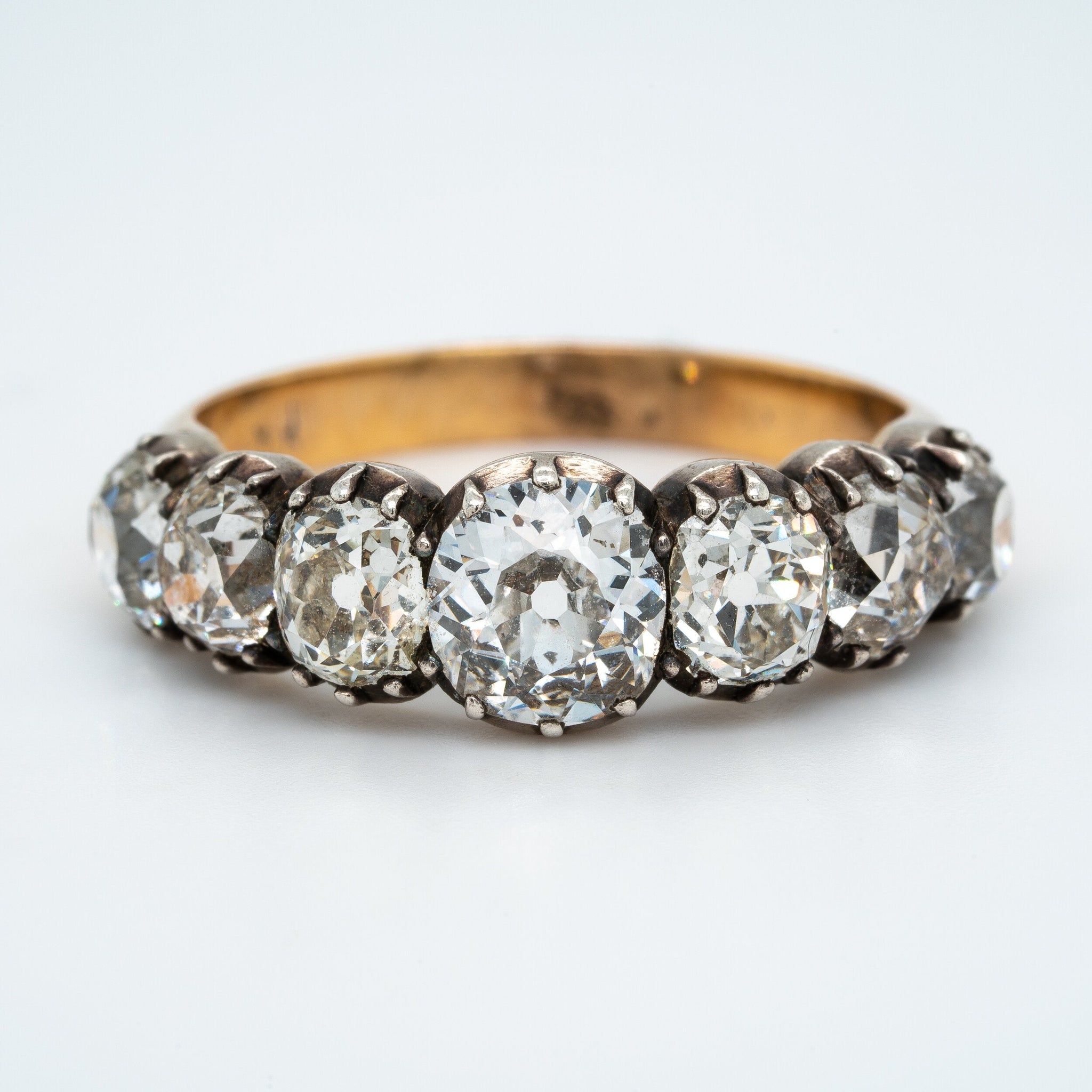 Early Victorian Diamond Ring-Charlotte Sayers Antique Jewellery