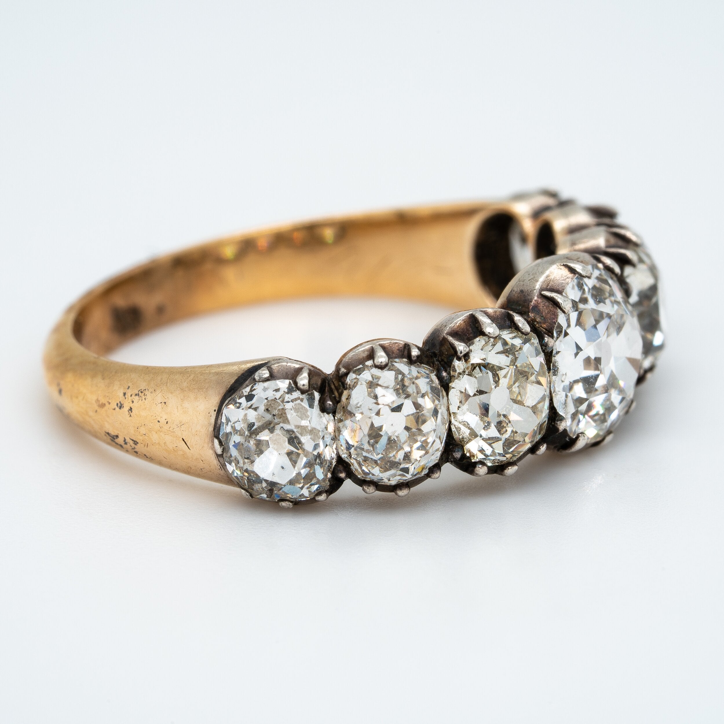 Early Victorian Diamond Ring-Charlotte Sayers Antique Jewellery