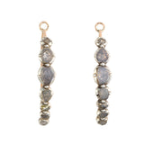 Georgian Diamond Poissarde Earrings