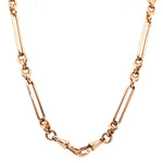 Edwardian Albert Chain-Charlotte Sayers Antique Jewellery