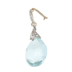 Edwardian Aquamarine Pendant-Charlotte Sayers Antique Jewellery