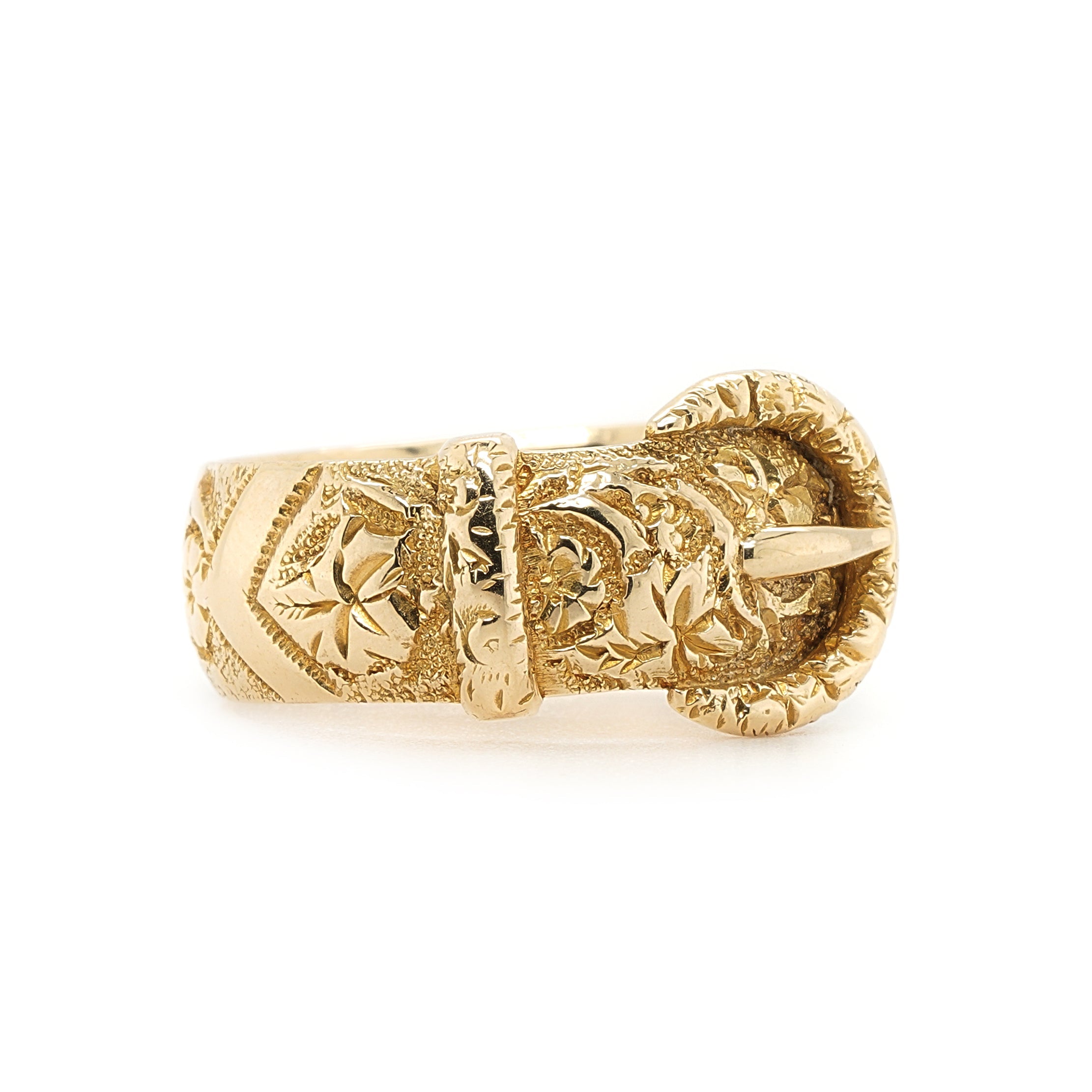 Edwardian Buckle Ring-Charlotte Sayers Antique Jewellery