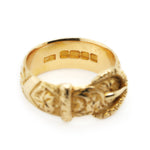 Edwardian Buckle Ring-Charlotte Sayers Antique Jewellery