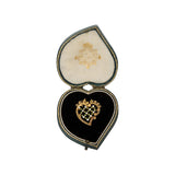 Edwardian Child & Child Heart Brooch-Charlotte Sayers Antique Jewellery