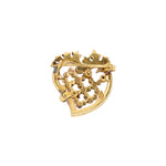 Edwardian Child & Child Heart Brooch-Charlotte Sayers Antique Jewellery