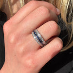 Edwardian Day and Night Ring-Charlotte Sayers Antique Jewellery