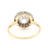 Edwardian Diamond Cluster Ring-Charlotte Sayers Antique Jewellery